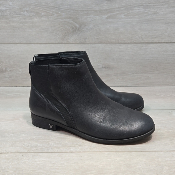 Vionic Women Country Thatcher Black Ankle Booties Shoes Sz 8.5 - Picture 1 of 11